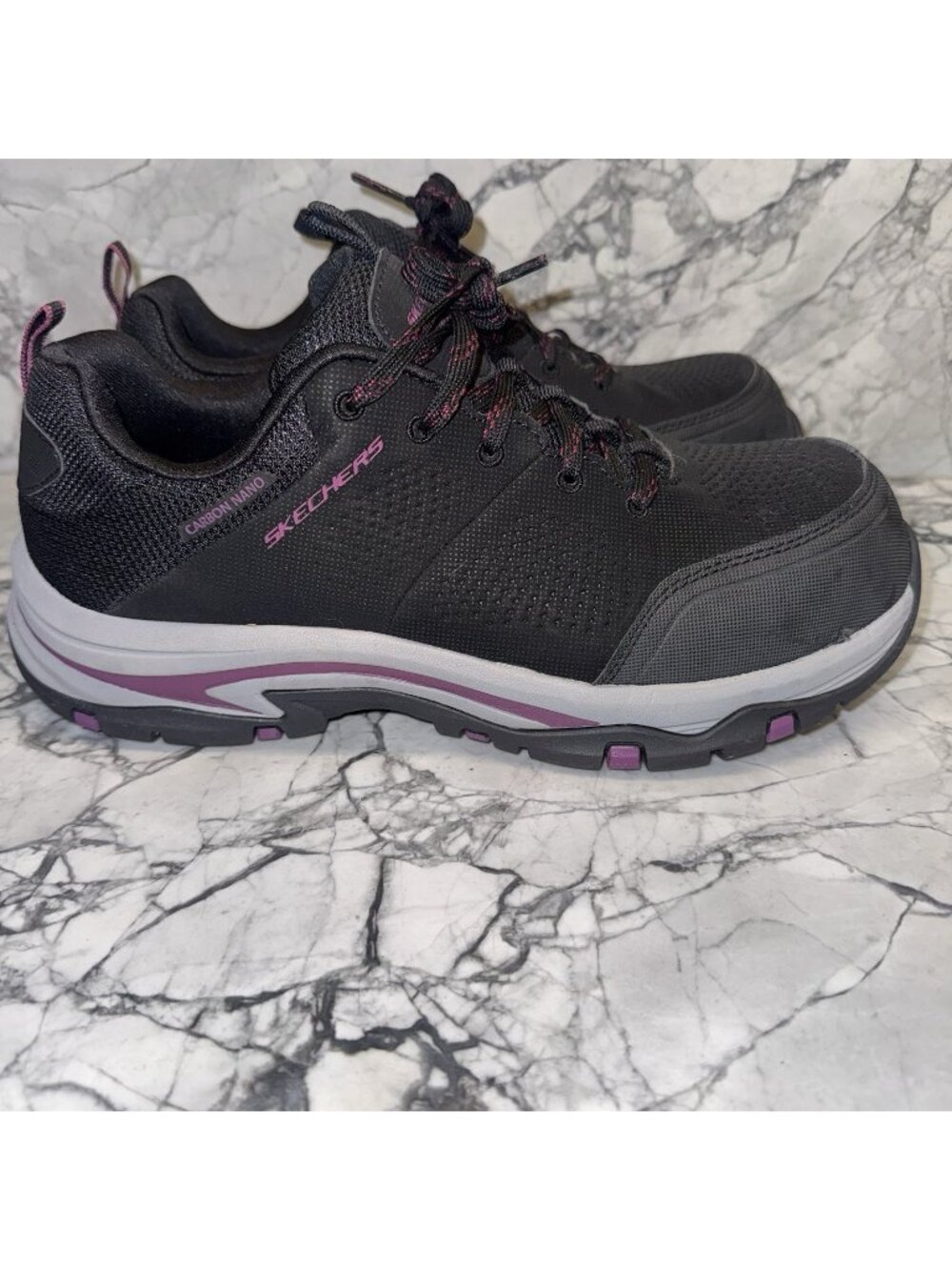 Skechers Work Women's 9.5W Trego Astallet Carbon Nano Composite Toe Safety Shoe